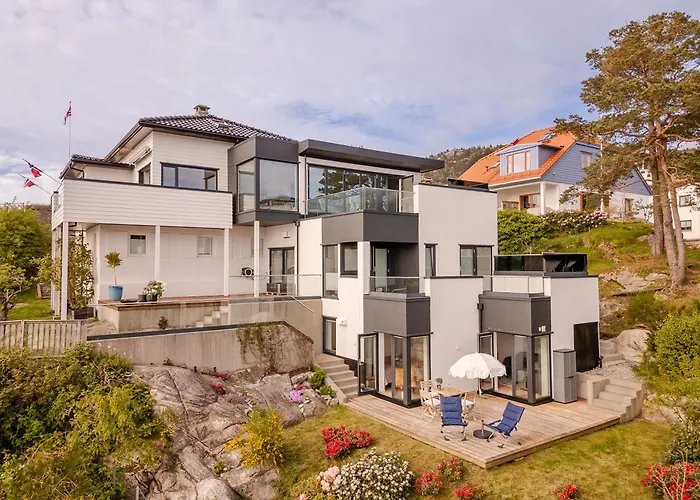 Appartamento Panoramic View With Private Terrace Bergen