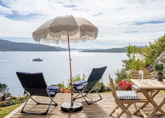 Appartamento Panoramic View With Private Terrace Bergen